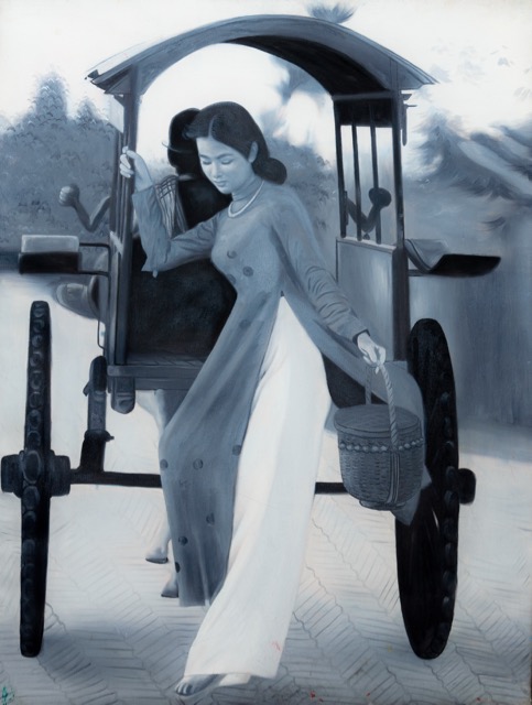 Tranh Sơn Dầu Ngày Xưa